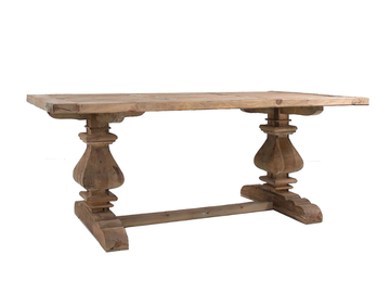 ABO - Rectangular reclaimed wood dining table by Vical Home - view 2